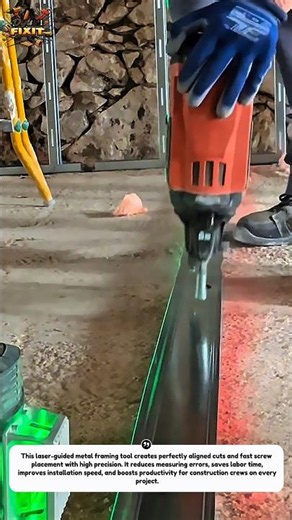 Laser Level Changed Everything #ConstructionTech #ToolTok #USAJobs