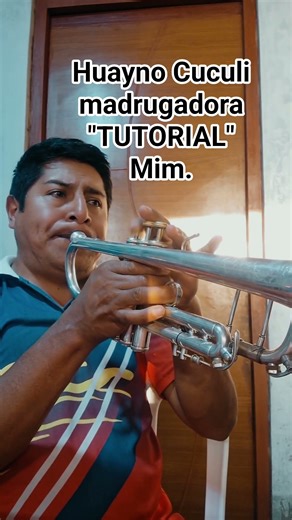 Huayno en Mim, Tutorial bandero😉 #trumpet #musica