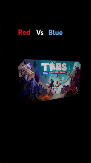TABS : Red vs Blue totally accurate battle simulator #shorts #gaming #totallyaccuratebattlesimulator