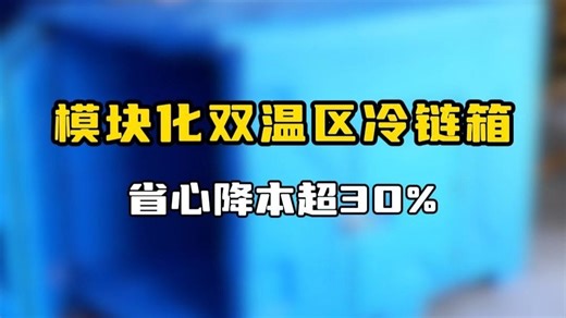 智能冷链设备，超低温冷链箱源头工厂分享雷沐森智能冷链箱，模块化设计 智能双温区，-25℃精准控温！一箱适配多车型，定制化解决方案，装载率飙升，运营成本直降30%