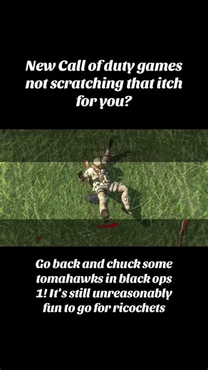 Man, combat training in black ops was such a treat to mess around in.