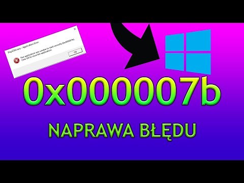 Naprawa błędu 0x000007b (Aplikacja nie została właściwie uruchomiona) + troszkę gadania :)