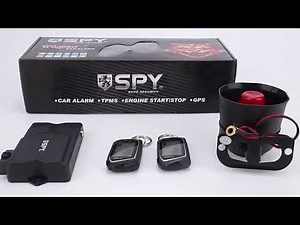 Spy two way LCD remote engine starter car alarm car security system