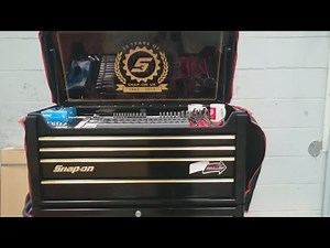 Snap on tool box tour - Apprentice box