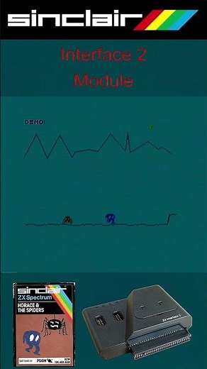 Sinclair Spectrum Interface 2 - Modul Horace & the Spiders