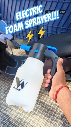 Best Electric Foam Sprayer - High Pressure Car Washer Accessory #automobile #trending #shorts #diy