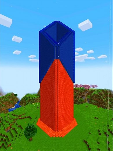 Minecraft LAVA Tower💀