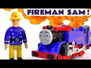 Fireman Sam & Venus get help from Thomas and Friends Belle and Flynn