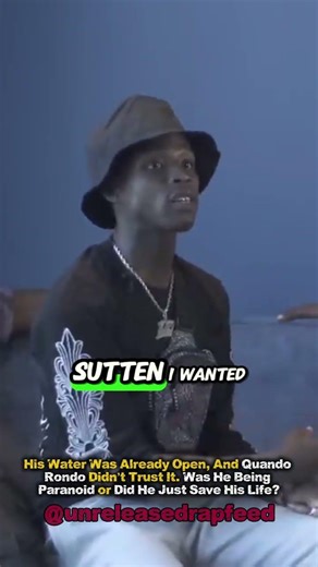 “His Water Was Already Open… Quando Rondo Knew Something Was Off 😳”