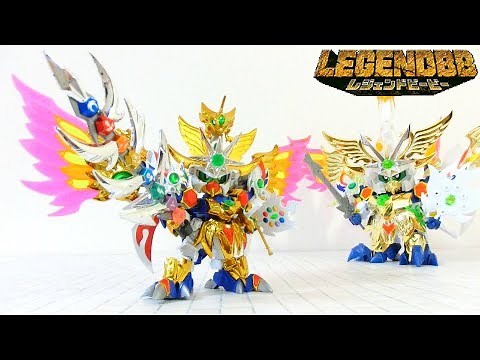 SD Gundam combines with Phoenix!? Comparison of old and new! LEGENDBB of Victory Daishogun!