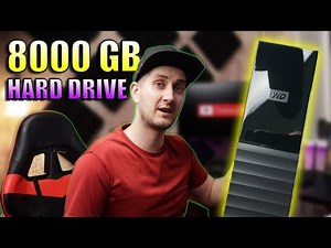Unboxing the HUGE WD 8TB My Book | Best Backup Drive for Your Files?