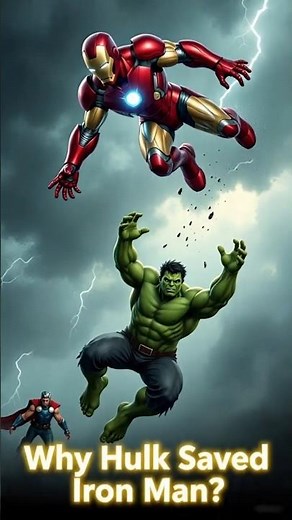 Why Hulk Saved Iron Man in Avengers? | Secret Behind Iconic MCU Scene