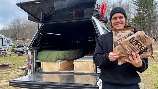 Eating Only Military Food for 24 hours: Meal Ready to Eat