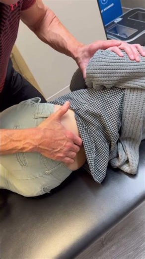 Listen to These INSANE Spine Cracks 🌋 #chiropractic #asmr