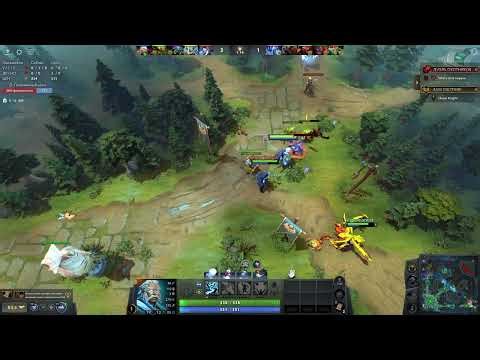 Dota 2 Beginner Gameplay – Zeus at Bottom Tower | Learning Dota 2
