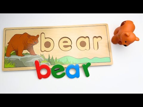 Spell the Animals 🐄🐻🦆 | Animal Spelling for Toddlers