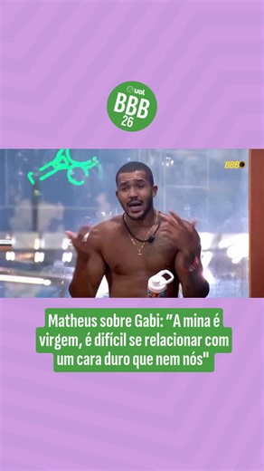 Gabi e a dificuldade de relacionamentos no BBB26