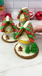 664K views · 2.3K reactions | Turn your cupcakes into gingerbread...