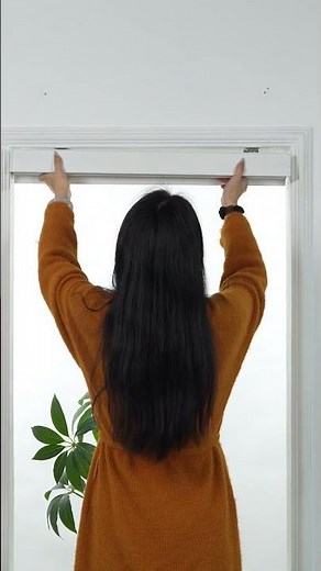 Cordless roller blinds allow you to easily stop them at any desired position. #ASMR #interiordesign