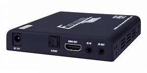 4K HDMI Extender with Digital Audio Breakout, HDMI Loop-out, IR and PoE - Vanco International