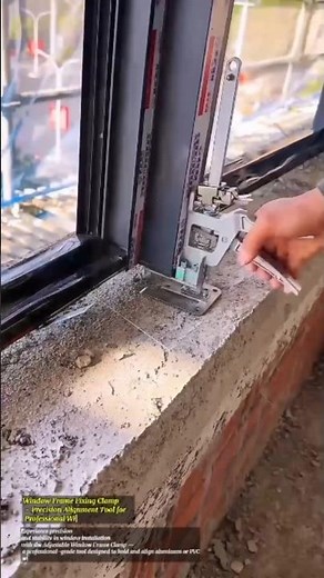 Window Frame Fixing Clamp – Precision Alignment Tool for Professional Window Installation