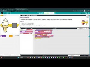 Code.org - CS Discoveries - Unit 3: Interactive Animations & Games: Lesson 8: Level 7