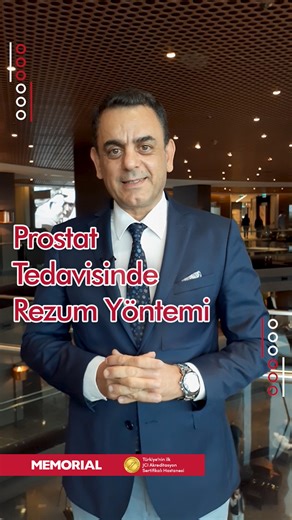 🔎 Yaklaşık 10 dakika içerisinde lokal anestezi ile uygulanan Rezum tedavisi ile, prostat hastalarında başarılı sonuçlar elde edilebiliyor. Memorial Bahçelievler Hastanesi’nden 🩺Op. Dr. Yusuf İlker Çömez, tedavisinin avantajlarını sizler için anlattı. #Prostat #Rezum #ErkekSağlığı #MemorialSağlık | Memorial