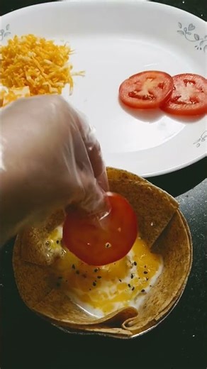 Simple & Delicious Tortilla omelette in an Air fryer.
