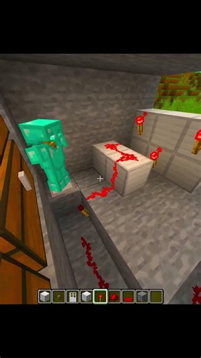 Minecraft Password Door! #minecraft..