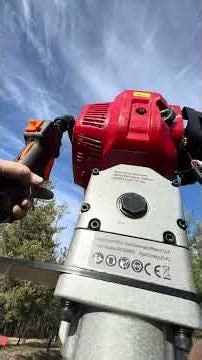 Inexpensive imported gas powered post pounder first use and thoughts.