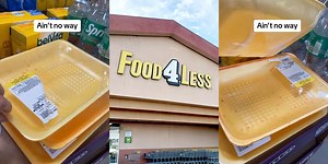 ‘Ain’t no way’: Food 4 Less customer shows what it looks like when customers steal meat