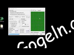 Test the USB stick with Check Flash. Check the USB stick's memory cells.