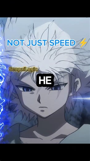 Killua is Faster Than Your Brain ⚡🧠 #shorts