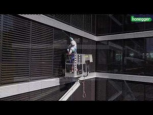 Honegger AG - facade cleaning video
