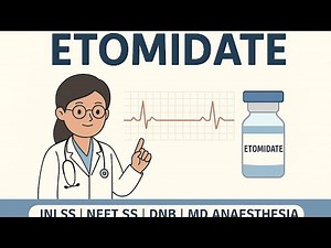 Etomidate | IV Anaesthetics Simplified | From Miller’s & Stoelting’s | Anaesthesia Made Easy