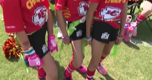 CA: GIRLS FLAG FOOTBALL TEAM INSPIRED BY TAYLOR SWIFT