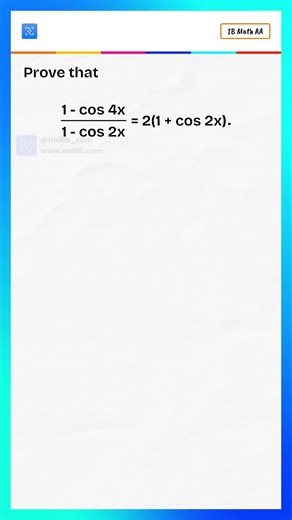 Trigonometry Proof: Simplify Tough Cosine Fractions