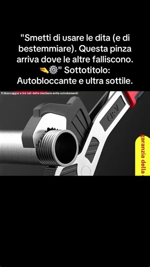 Apertura Rapida: Progettato per l'efficienza, questo chiave offre una funzione di apertura rapida, ideale per ambienti di lavoro frenetici Compatibilità con dimensioni multiple: Adatta una gamma di dimensioni da 6, 8, 10 e 12 pollici, rendendola adattabile a diversi diametri dei tubi Meccanismo di blocco automatico: Dotato di un meccanismo di blocco automatico unico per una presa più rapida e sicura su vari diametri di tubi Resistenza: Progettato per resistere a un uso intensivo, garantendo affi