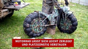 Dieses Motorrad sieht aus, als wäre es einem James-Bond-Film entsprungen. | DER SPIEGEL
