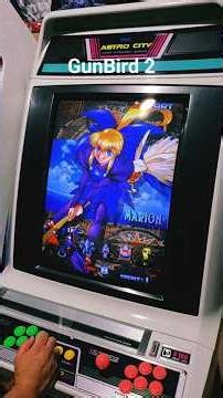 GunBird 2 Stage 1 Gameplay #gunbird2 #psikyo #retrogaming #retroarcade #candycab