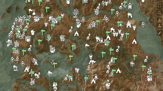 Mapa interativo de The Witcher 3: Confira localização de recursos, itens valiosos e mais