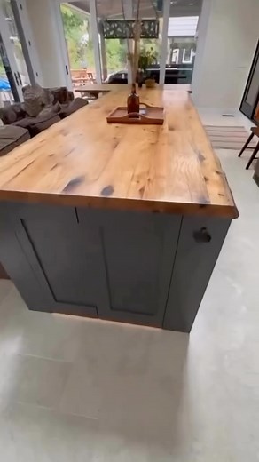 7.9K views · 16K reactions | More than just a spot for chopping and prepping, this kitchen island conceals a hidden staircase that descends into the basement. We’re absolutely smitten with this ingenious design! Video credit: @_smart_gadgets__king Design and Build @finishedbasementsnj #HiddenStaircase #Kitchen #KitchenDesign #SecretRoom | Fascinating Homes | Facebook