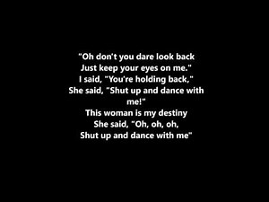 Shut Up and Dance Lyrics- Walk the Moon