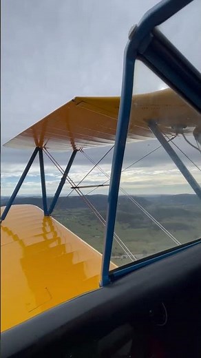 Early morning Stearman flight!