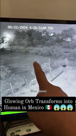 Glowing Orb Transform Into Human😰