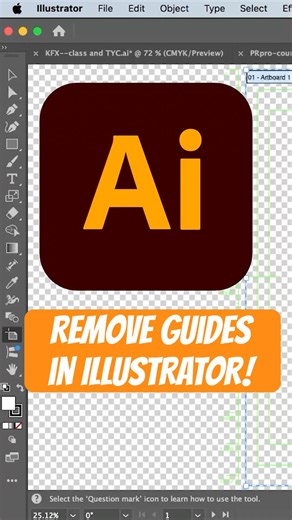 Get Rid of Ai Guides Easy #shorts