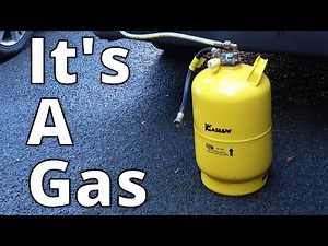 67. Removing the LPG (Propane) Gaslow cylinder from my campervan