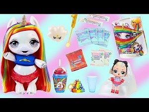 Unicorn Family Gets Poopsie LOL Surprise Unicorn Slime Under Wraps