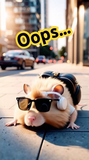 The day Hamster became a cat 🐹➡️🐱