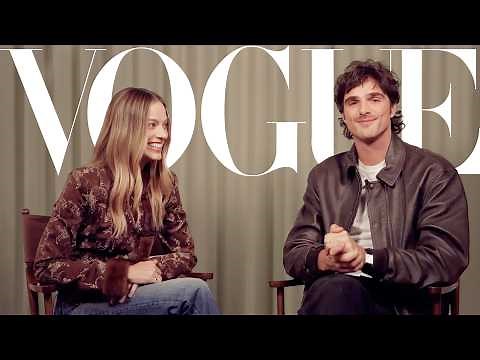 Jacob Elordi and Margot Robbie Interview Each Other For Their Vogue Australia Cover